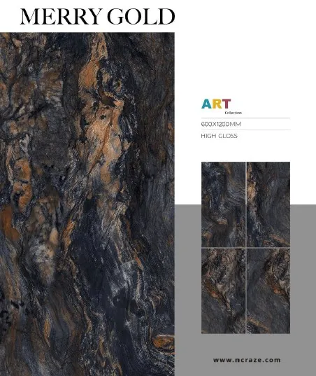 60X120CM High Glossy Surface Big Tile Digital Glazed Polished Porcelain tiles for both Walls and Floor Supermarket In Web Gris