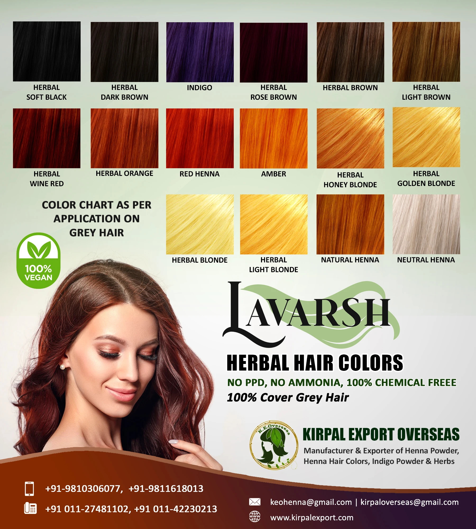 Herbal Hair Colors