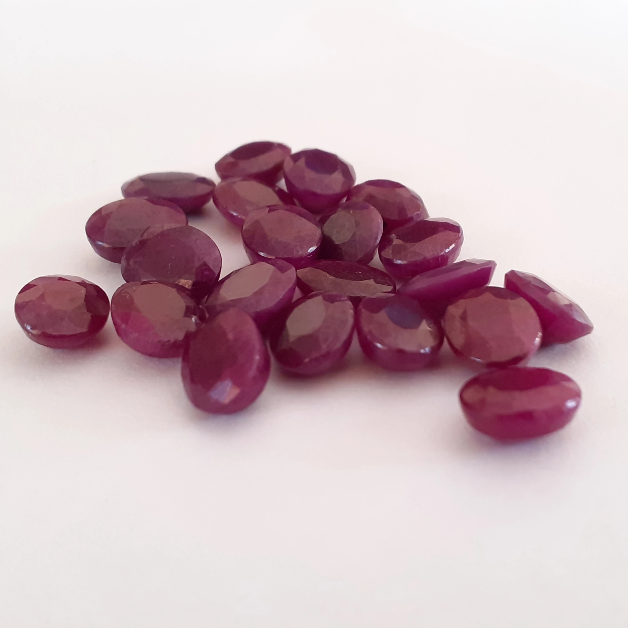 Loose Gems Ruby Ovals 10x8