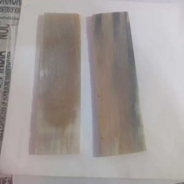 MILK WHITE OX HORN PLATE FOR OPTICAL MAKING FRAME