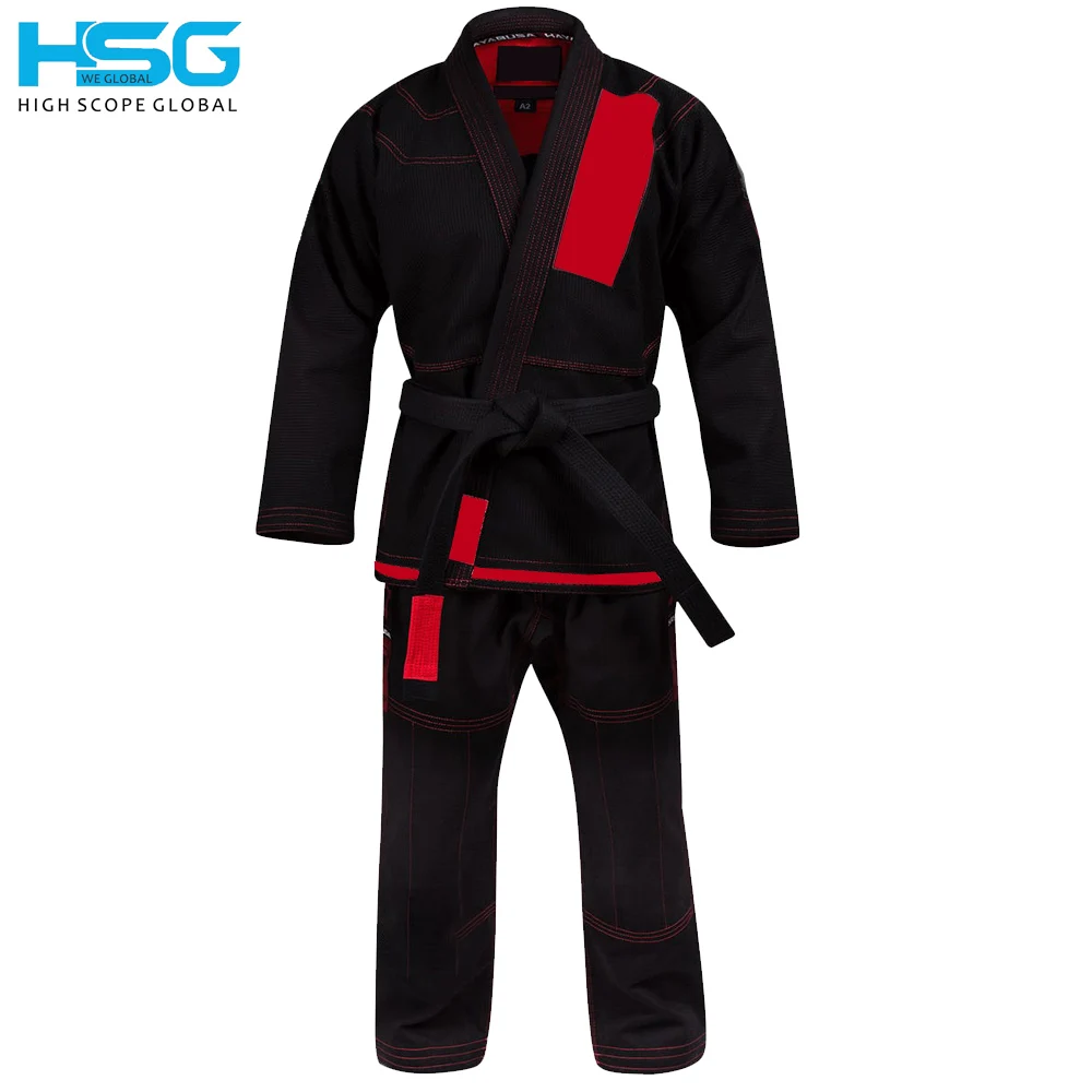 BJJ GI Brazilian Jiu Jitsu BJJ kimono with high quality pearl weave fabric ripstop pants