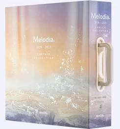 Luxurious impression jacquard fabric curtain that expresses a classic motif three-dimensionally with jacquard.