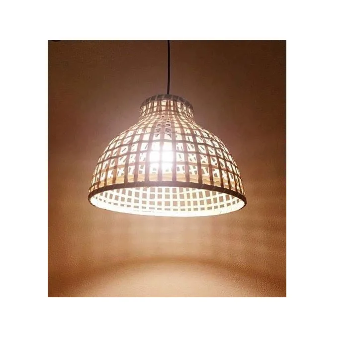 Wholesale Eco-Friendly 180 Beam Angle Bamboo Lamp Wicker Rattan Export From Vietnam