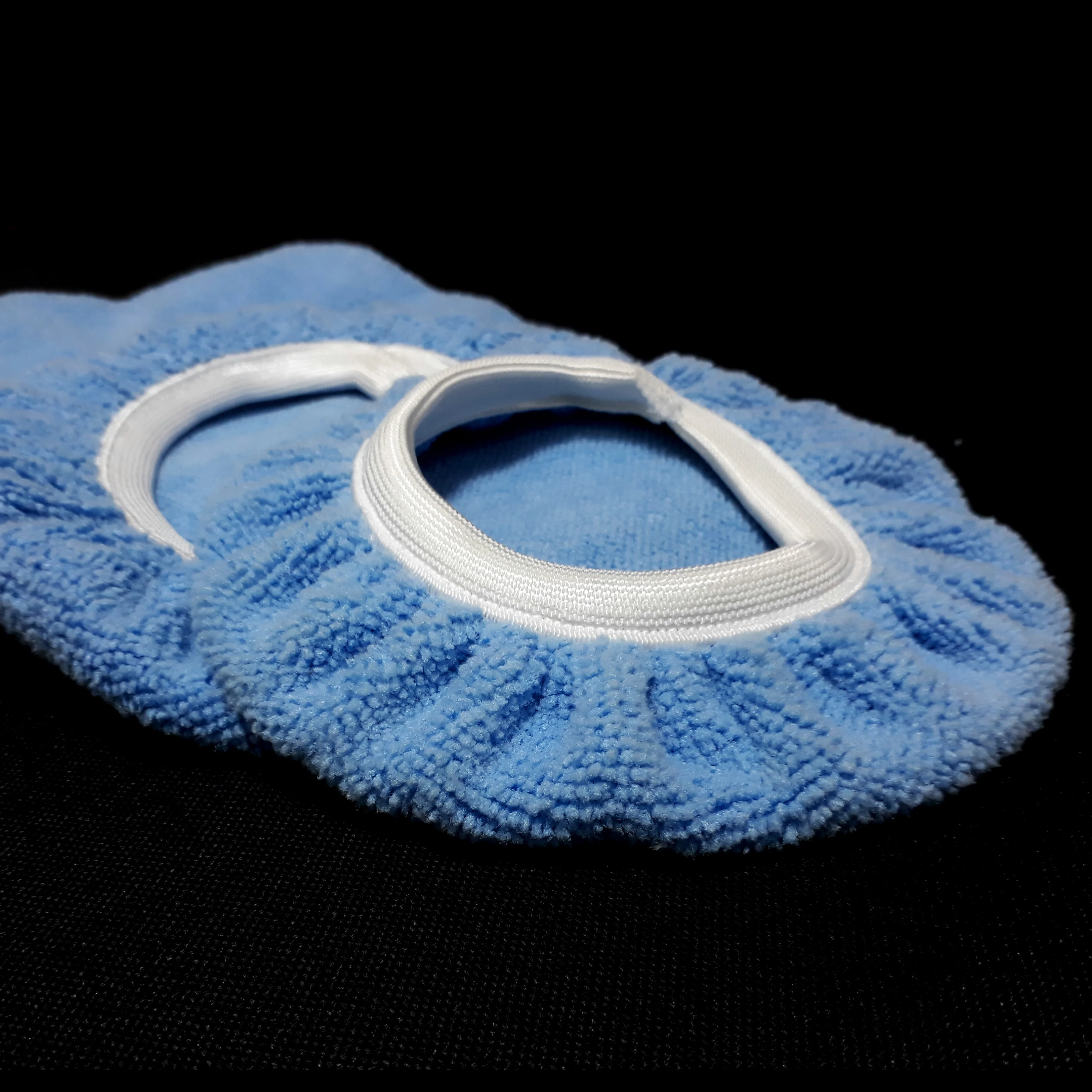  Корейский полировальный аппликатор для автомобиля из микрофибры с резинкой кромки