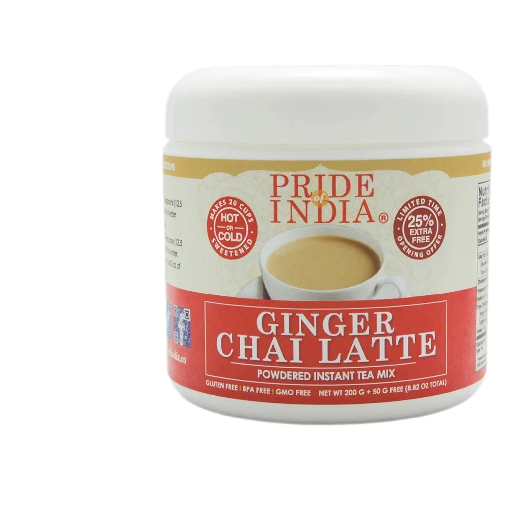 
 Гордость индии-натуральный мгновенный имбирь чай латте в порошке в упаковке (15 кг, 33 фунта)  