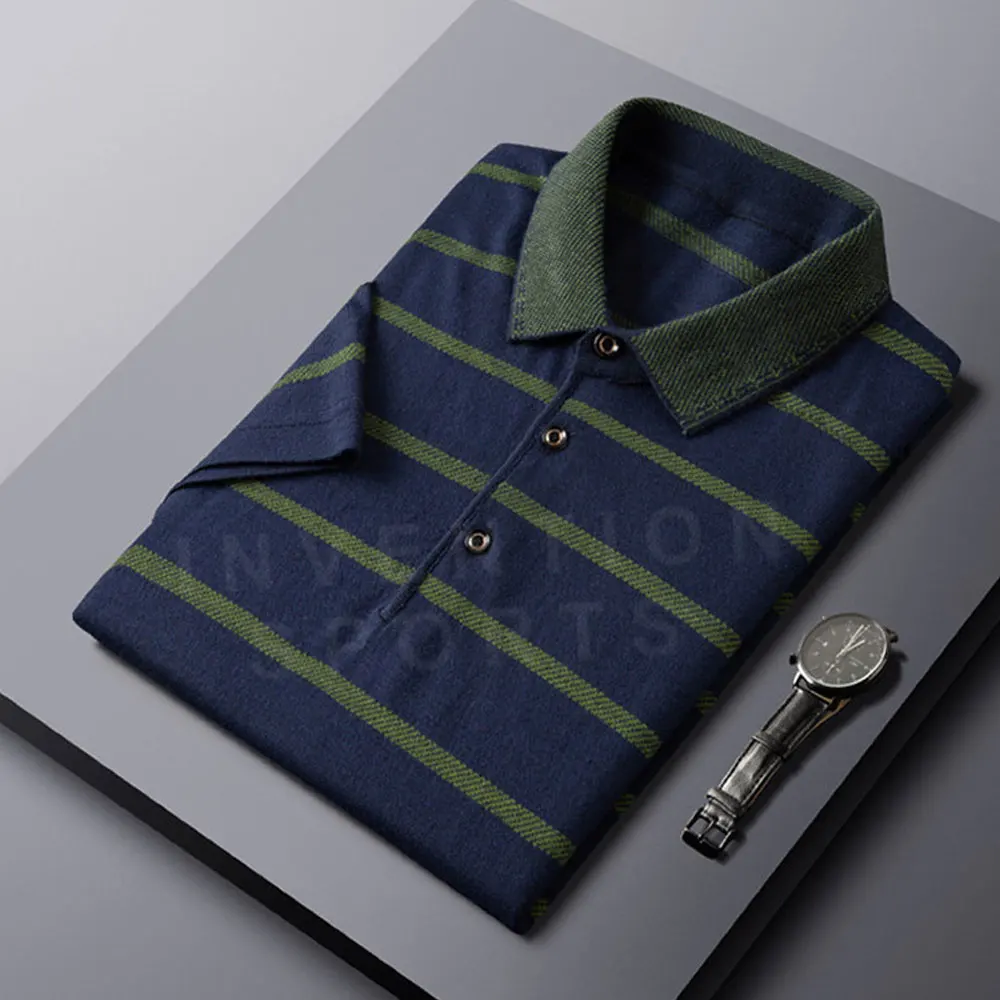 Лидер продаж мужские футболки-поло нового дизайна с отложным воротником