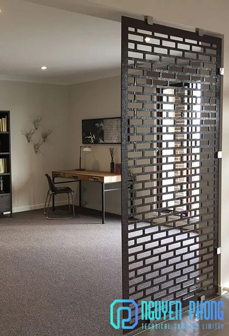 Art Iron Partition Wall For Decorating Living Room or Separating Space from Vietnam
