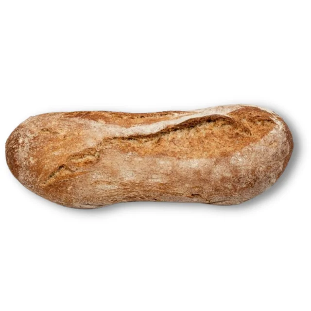 Made in Italy Gourmet 500g Part Baked Frozen Wholemeal Durum Wheat Semolina Ciabatta Bread For International Wholesaler