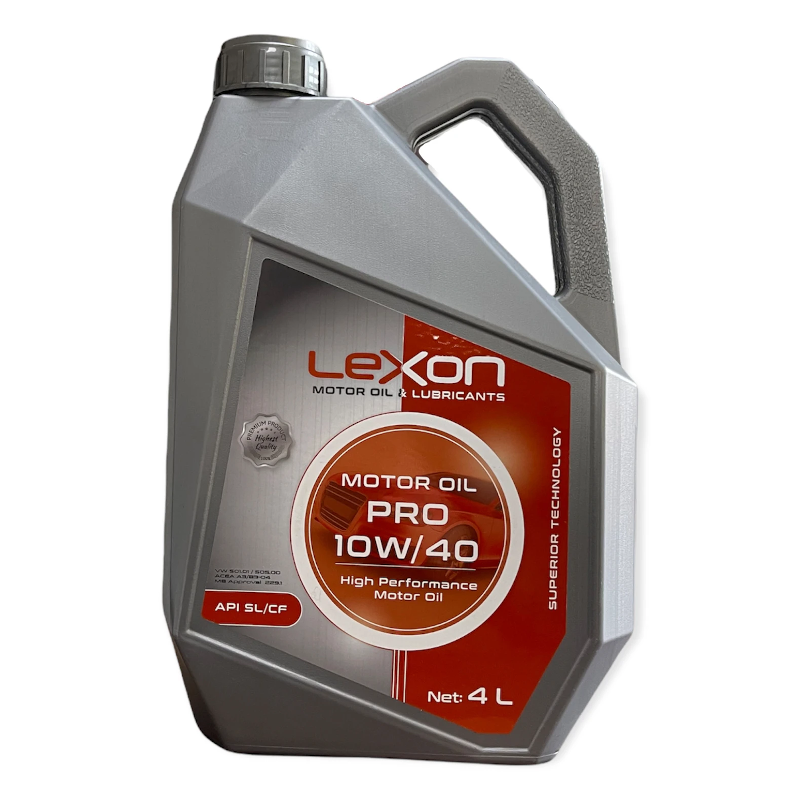 LEXON 10w40 SL/CF Semi Synthetic High Performance Motor Oil Premium Series 5 Liter Engine Oil Lubricants