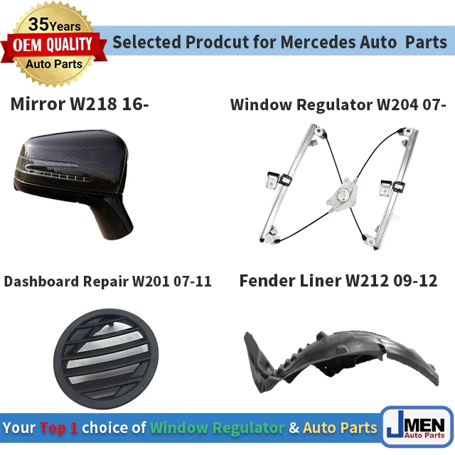 Jmen 1568852422 Wheel Opening Molding for Mercedes Benz W156 X156 15- Wheel Arch Fender Cover RH Car Auto Body Spare Parts