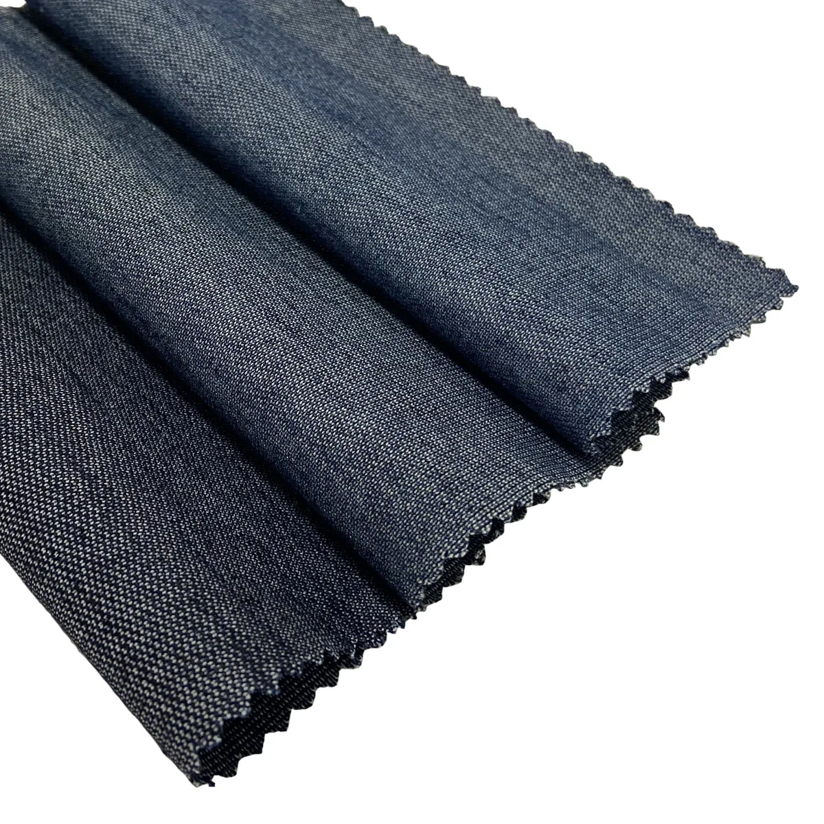 Дышащая трикотажная джинсовая ткань из нейлона и хлопка для джинсов