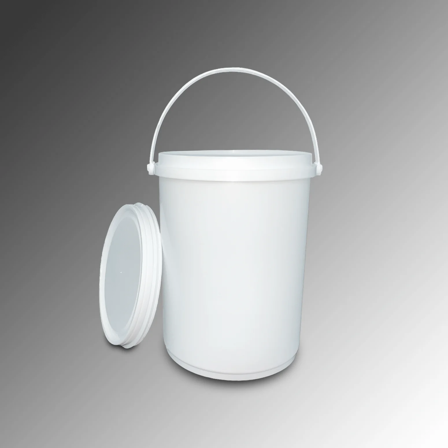 Paint bucket cheap PP Plastic - Plastic Bucket empty Material Plastic Type Paint Bucket 5Lit
