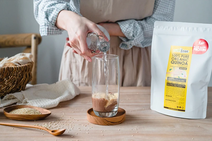 
100% Pure Organic Quinoa Powder - Instant 