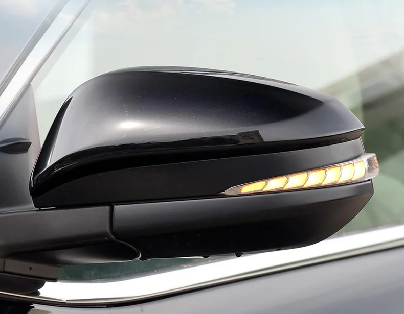 High quality  CAR MIRROR COVER  for TOYOTA RAV4 V.4 V4.5/NOAH 80/HARRIER XU60/NEW HIGHLANDER/2019 4 RUNNER (GRID)