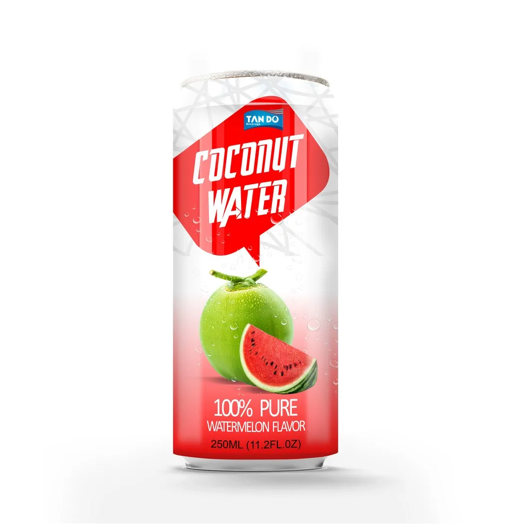 250ml Pink Coconut Water Rtd Drink Pure Quality from Vietnam