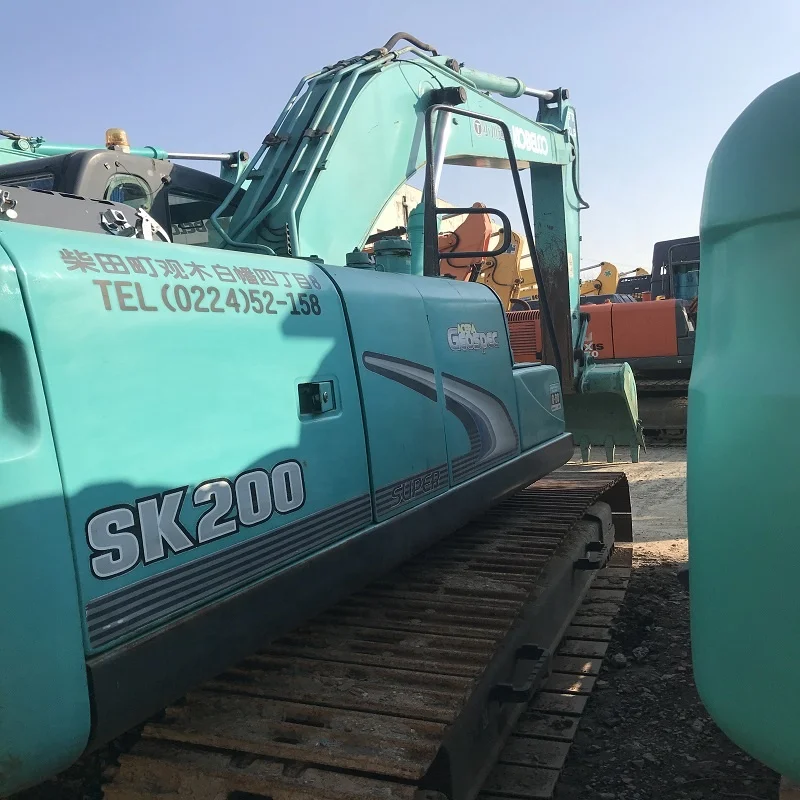 
used kobelco sk200 excavator, japan used kobelco sk200-6 /sk200-8 /sk200-5/210-8 crawler excavators for sale 
