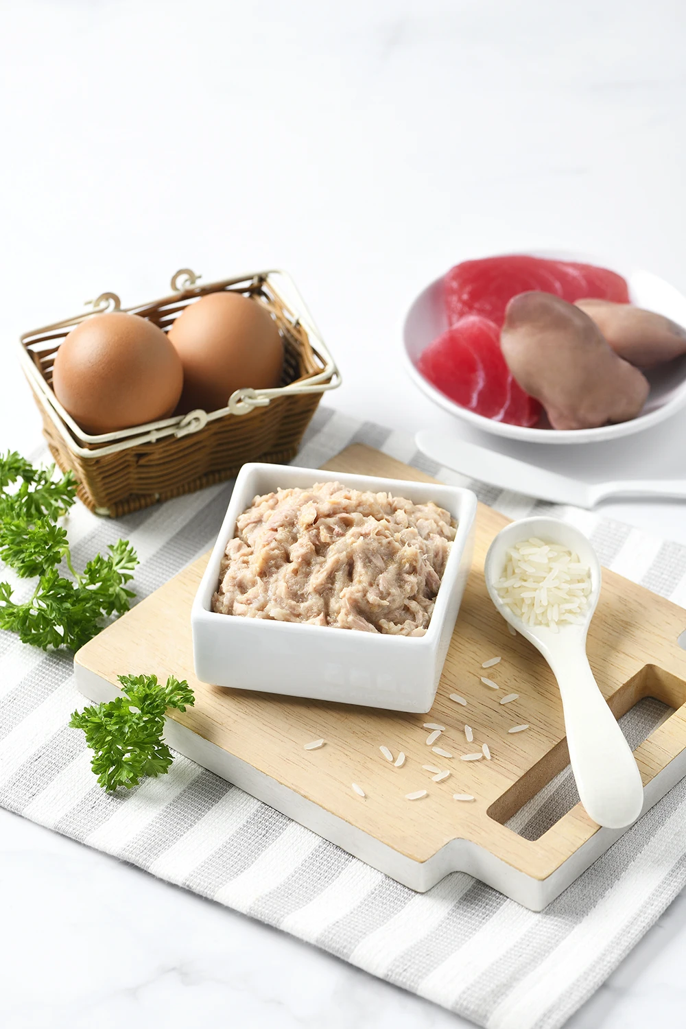 Atlas Cat Pouch Kitten Tuna In Jelly 70g - Premium Quality Cat Wet Food for Kitten Pet Foods Made from Real Fish