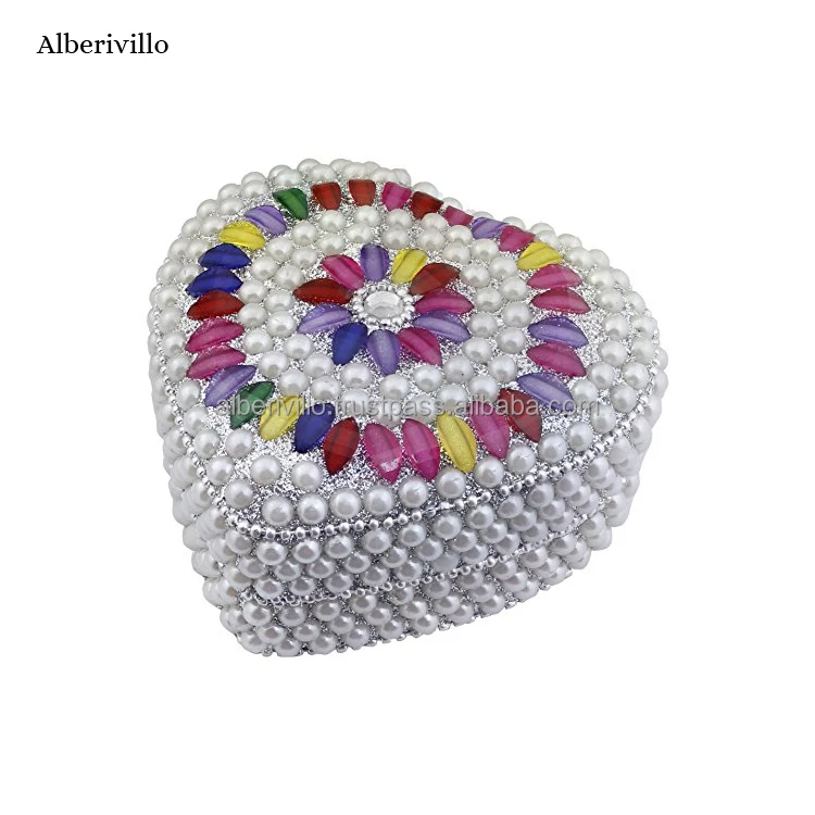 Готово к отправке упаковка для ювелирных изделий и витрины Лак Блеск бисера коробка раджастани шкатулка украшений декоративные драгоценный камень хранения