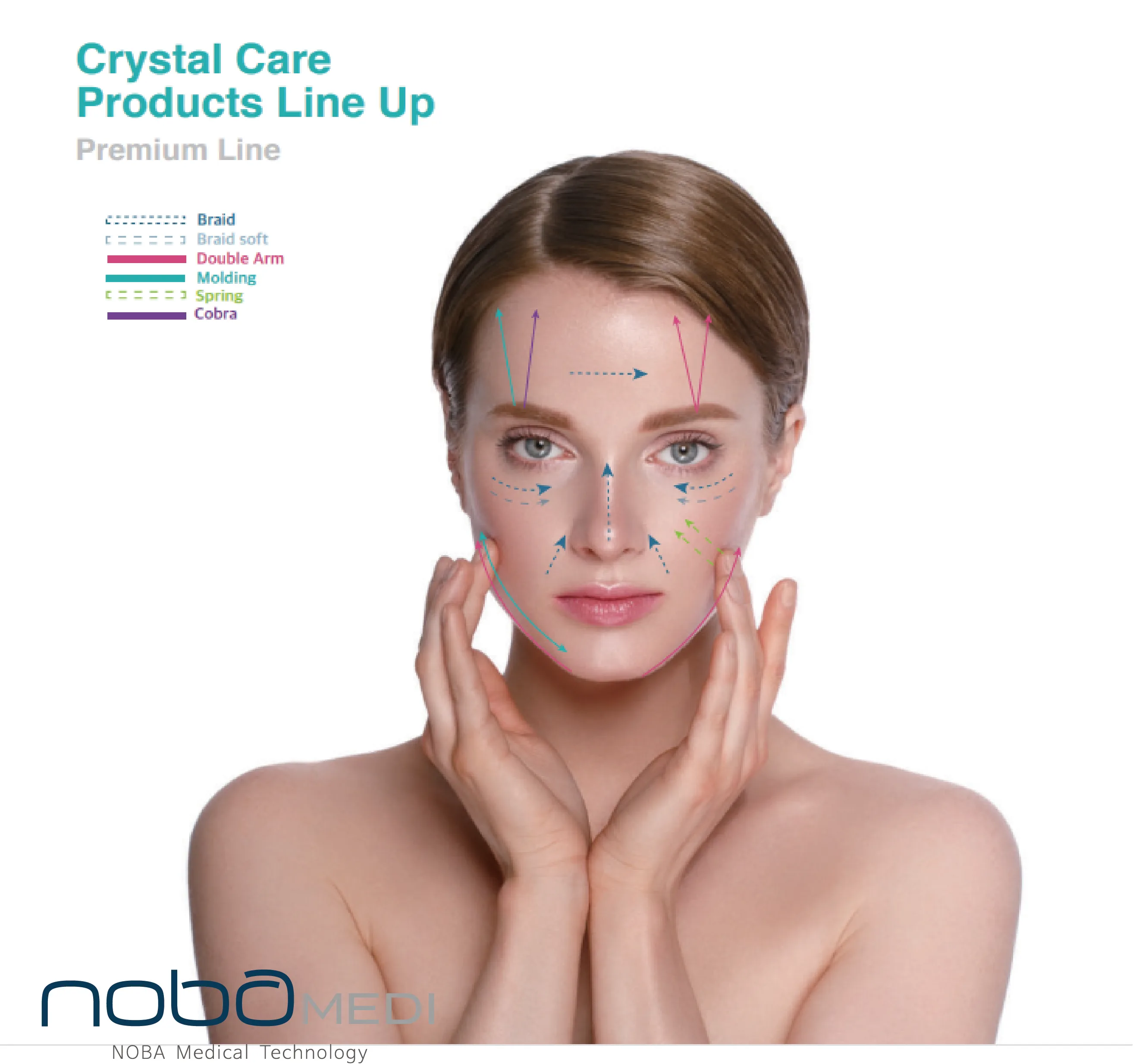 
Crystal Care white pdo threads korean pdo threads 