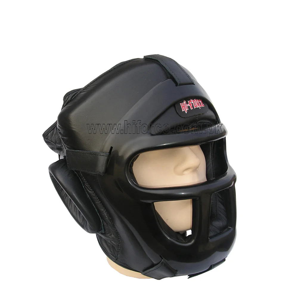 New Full Contact Kali Escrima Head Guard Fencing Head Gear Kyokushin Karate Helmet