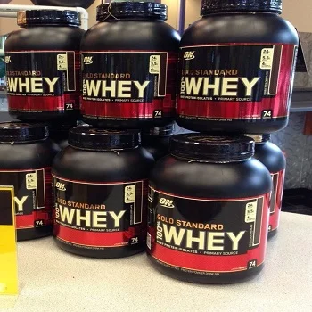 On Gold Standard Optimum Nutrition Supplements 100% Whey Protein Powder