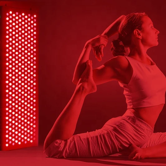 Wound healing light therapy lamp 630nm 830nm skin care cob led red light therapy 1500W led therapy light