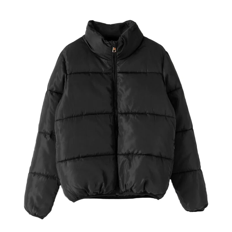 2021 custom oem new plus size winter brown bubble oversize padded vendor light puffer crop down jackets