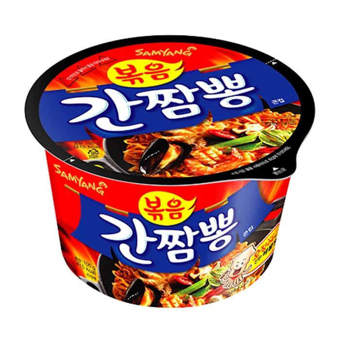 
Samyang Dry Jjamppong Large Bowl 105gx16ea, South korean instant noodles, ramen 