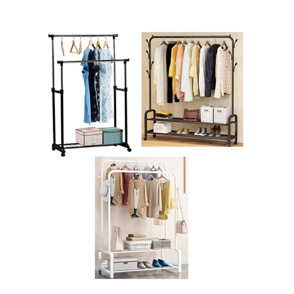 hanging clothes rack