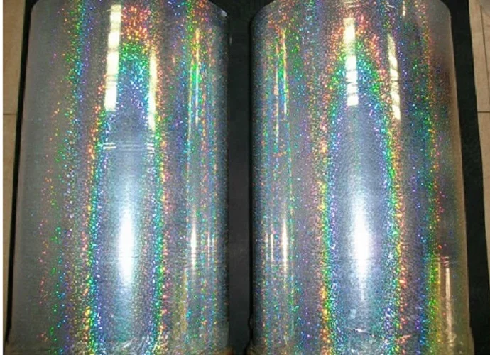 Thermal Paper Roll Bopp/Pet Metallized Star holographic Film