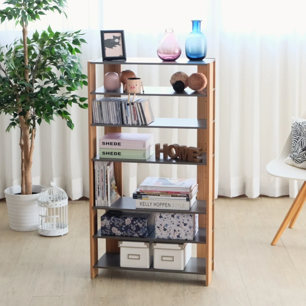 Modern style 6-tier shoe storage rack