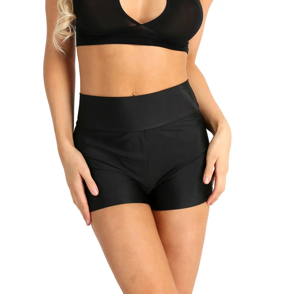 Прямой производитель женских компрессионных шорт с базовым слоем быстросохнущие и дышащие шорты для женщин по оптовой цене