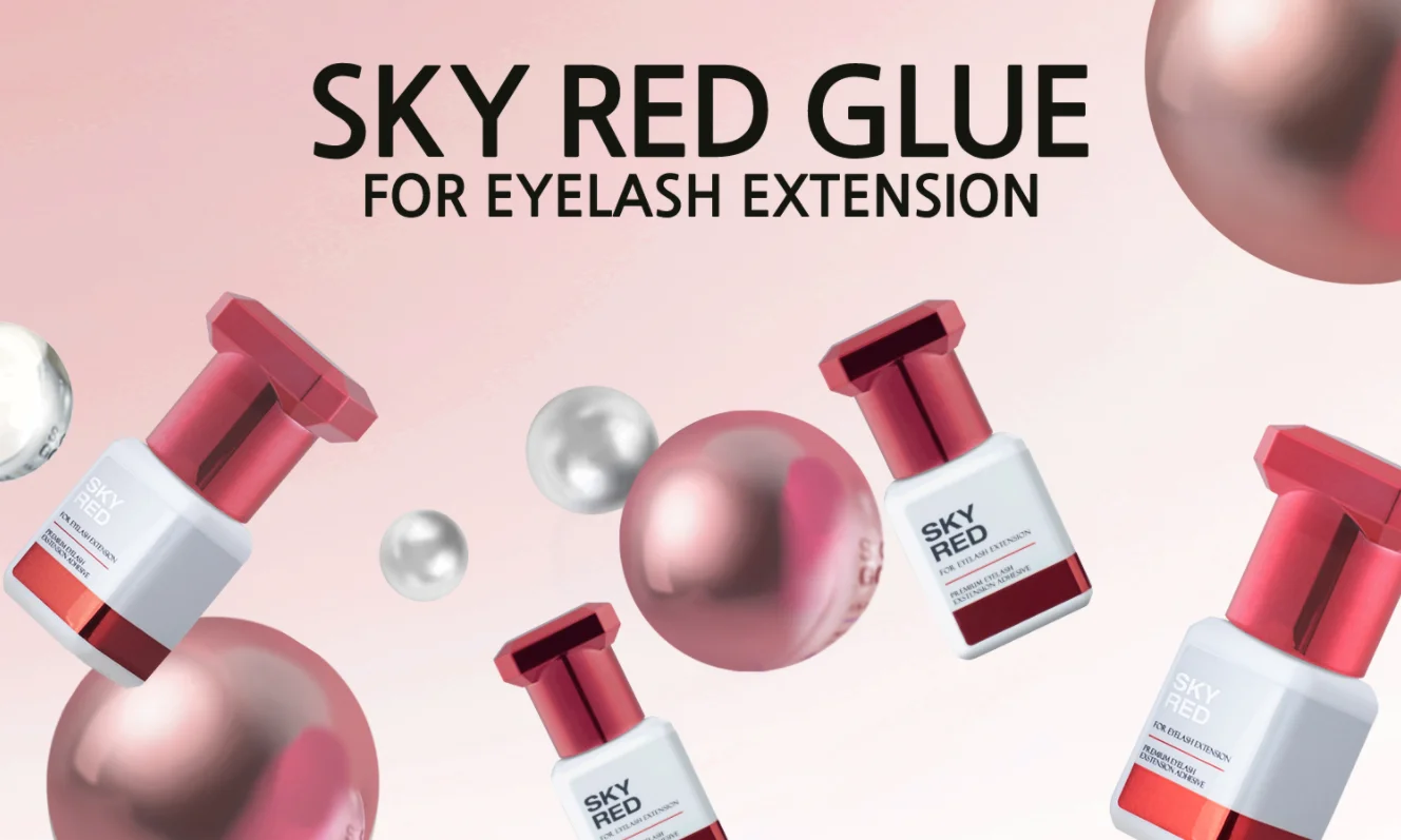 eyelashes wholesale Eyelash Adhesive Private Label Eyelash Glue Wholesale Clear Black OEM Sky Red DHL Fedex UPS sky series glue.