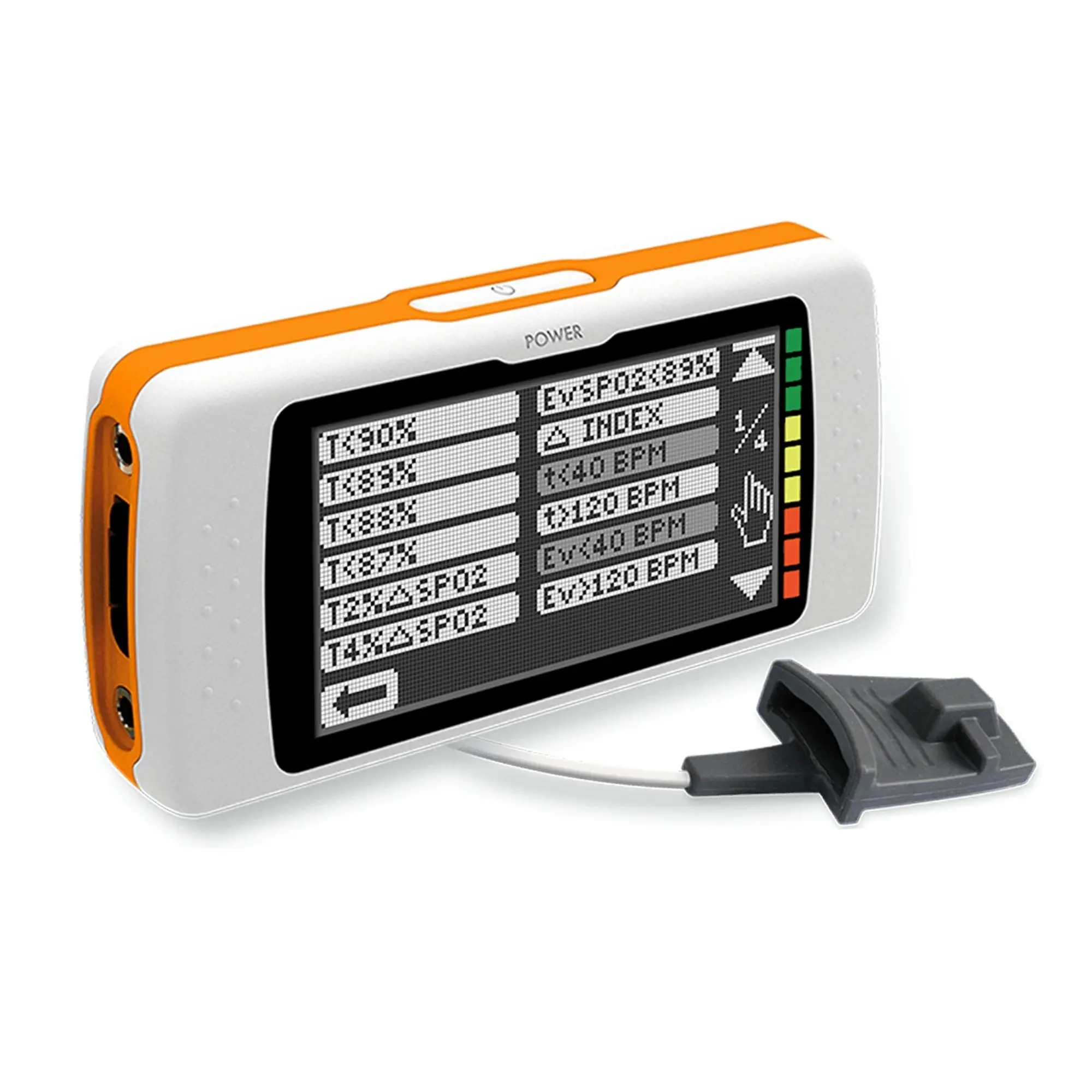 
Spirodoc - Spirometer and 3D With Reusable Turbine Flow-Meter For Professional and Home use 