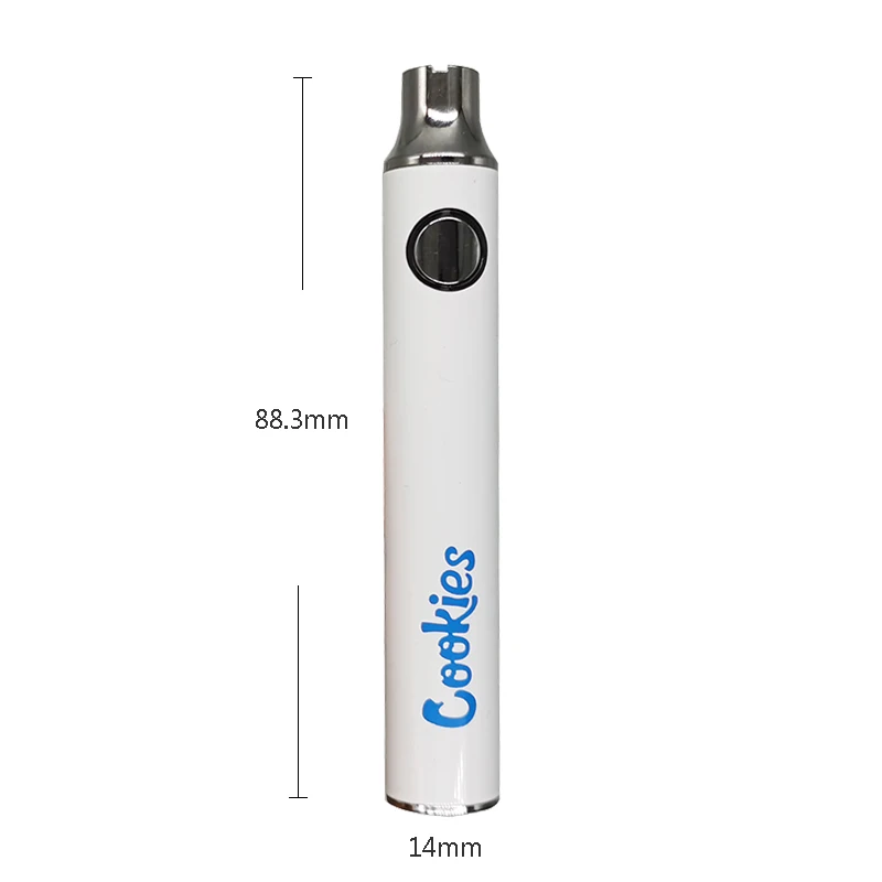 Высококачественные аккумуляторы 650 мАч с регулируемым напряжением и подогревом аккумулятор для перезарядки печенья 510 картриджа вейпа