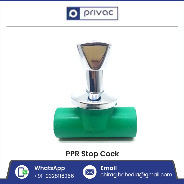 Exclusive Deal on Plumbing Use Good Quality Brass Concealed PPR Stop Cock Valve at Market Price