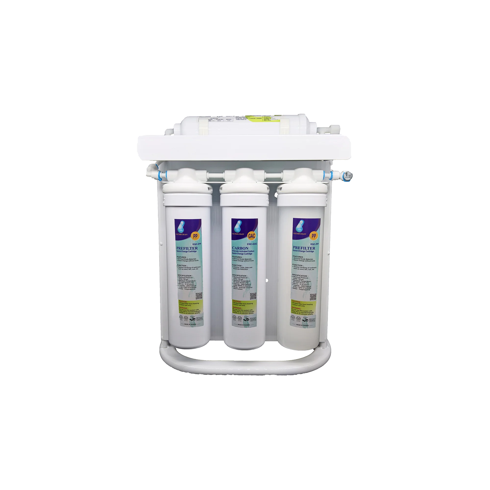 5 Stage 50 75 100 GPD Under Sink RO Water Purifier