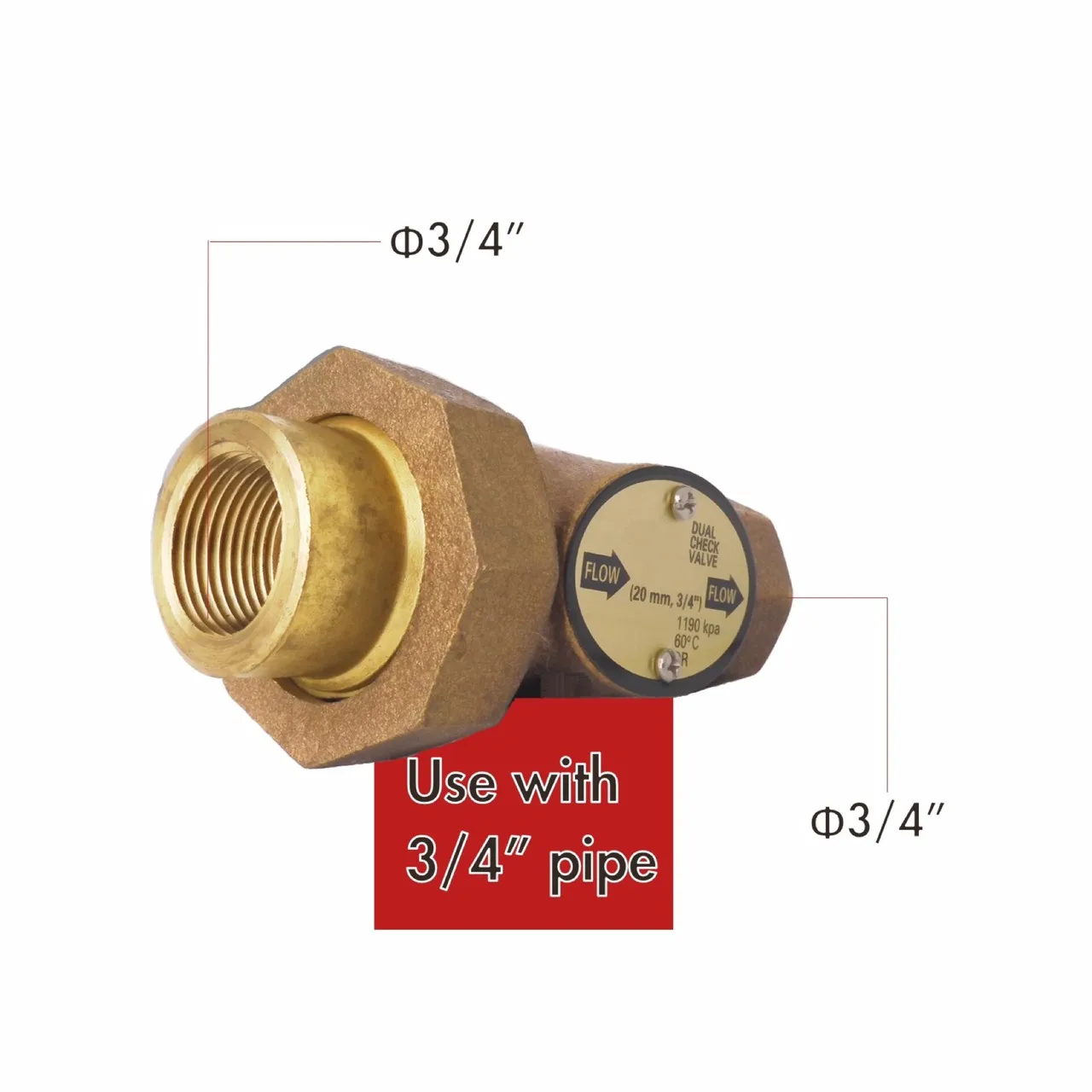 
Made in taiwan backflow preventer for irrigation 