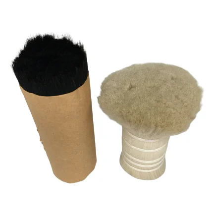 
High Quality Double Drawn Goat Hair Dressed Natural White Goat Hair For Brush 