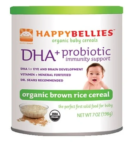 
Organic Brown Rice Happy Baby Cereal 