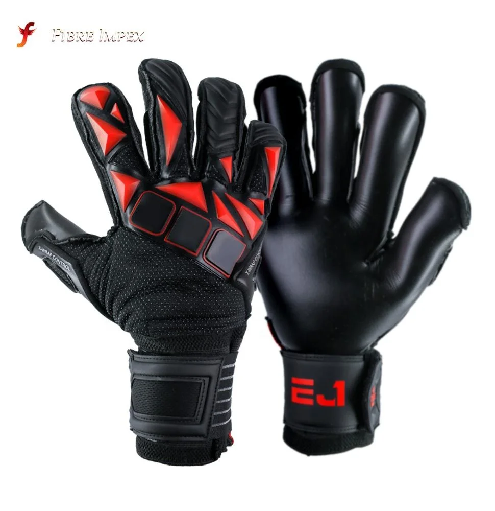 
Professional neoprene German latex goalkeeper gloves soccer football sports gloves with custom logo and custom design 