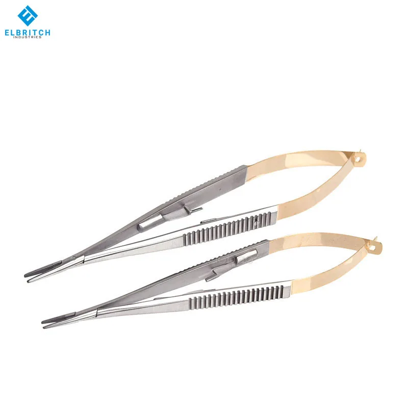 Surgical Dental Orthodontic Implant Catastrophe Needle Holders Tools Straight Curved Instruments