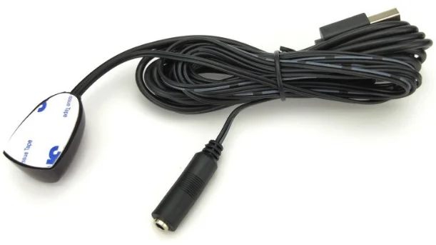 USB IR Repeater Infrared Remote Extender 1 Receiver 4 Emitters Control Kit for Amplifier Box Satellite TV Receiver DVD STB