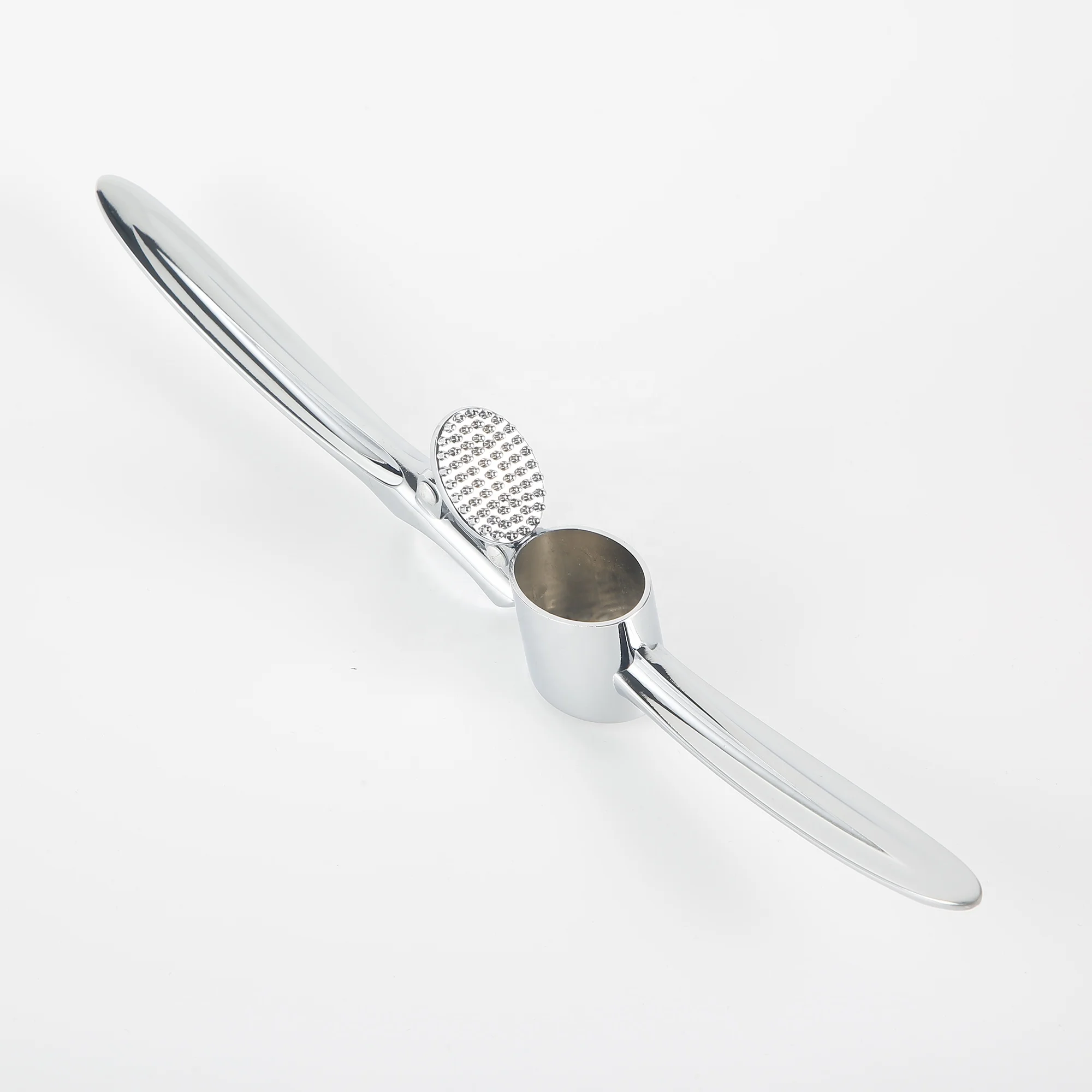 Wonderful Chrome Plate Zinc Alloy Garlic Press for Garlic Mincer Ginger Crusher Peeler Squeezer Heavy Duty Garlic Chopper