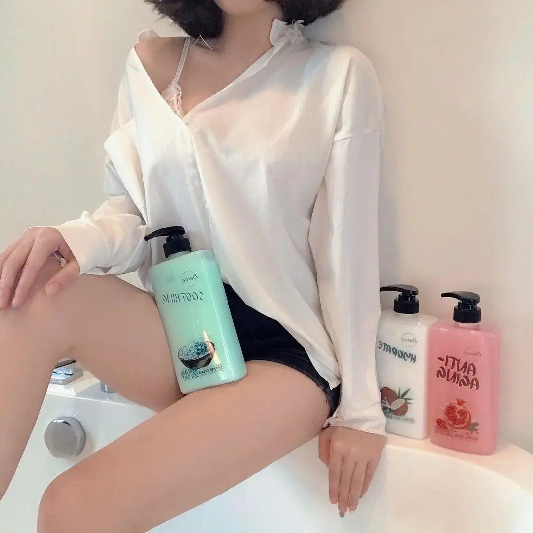 Darce Body Wash Shower Cream Anti Aging - Pomegranate Smoothie Wholesale OEM 750ml