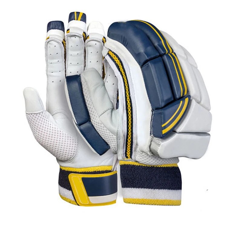 High Quality Professional Cricket Batting  Right Hand Custom Batting Gloves