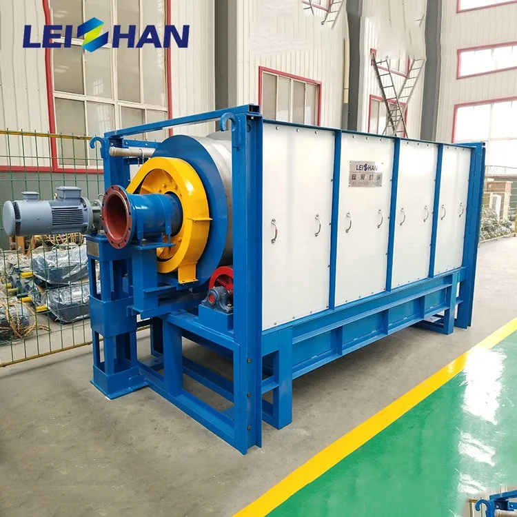 ZST Series Low Motor Power Paper Pulp Drum Screen In Waste Paper Pulping System