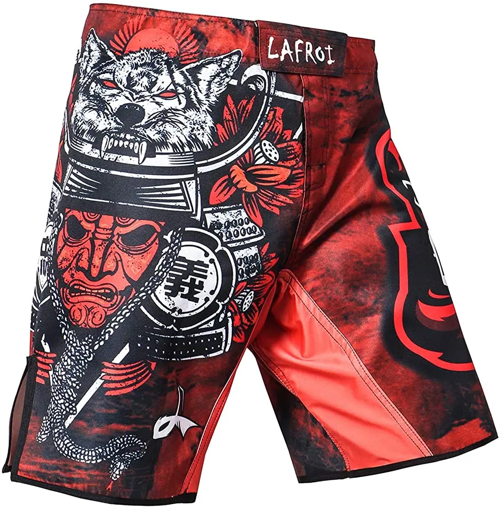 Custom Sublimation Muay Thai Shorts Trunks Kick Martial Arts Bjj Jiu Jitsu Grappling UFC Clothes Men MMA Shorts