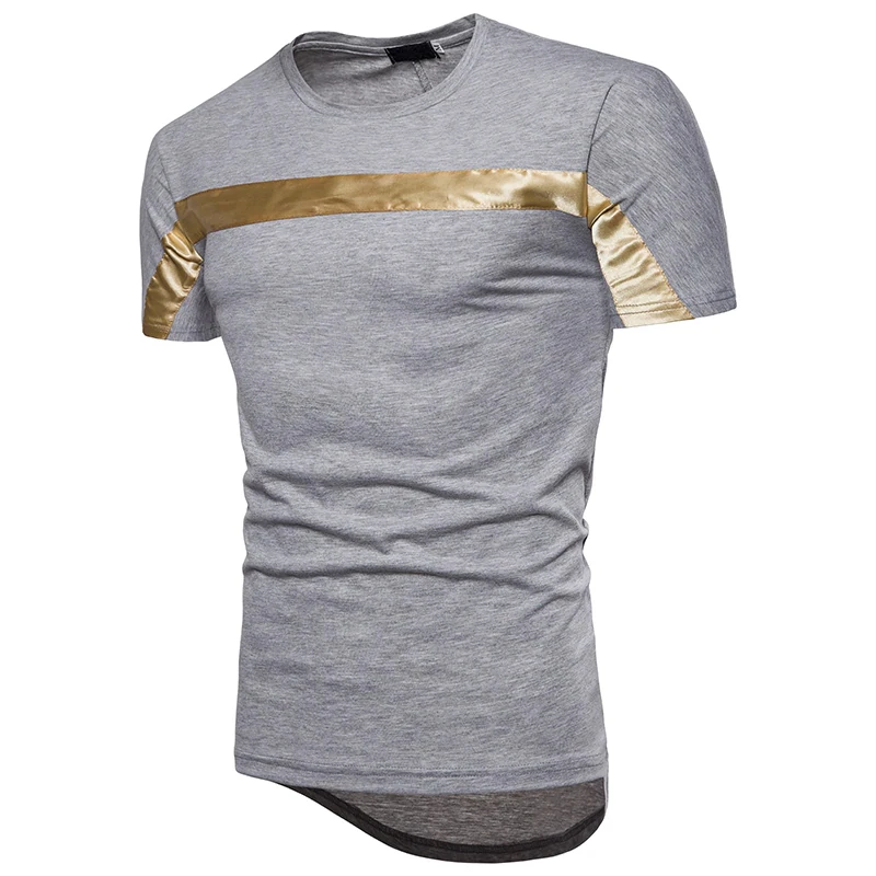 Oem Wholesale New Design High Quality Casual Wear Solid Color T Shirt White Cotton Custom Printing Logo Men T Shirt Casual Quant