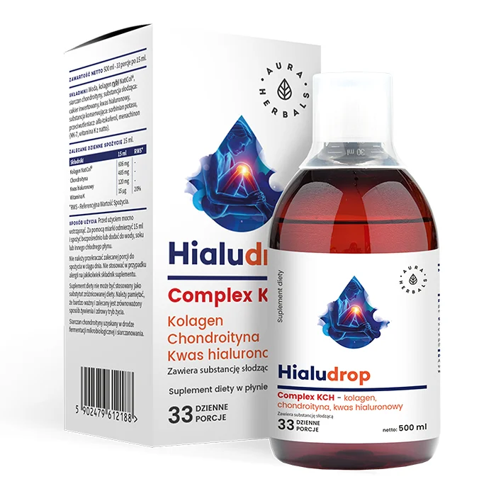 
Hialudrop Complex CCH - Collagen, Chondroitin, Hyaluronic acid (500 ml) - OEM - Private label - White label - Hot product 